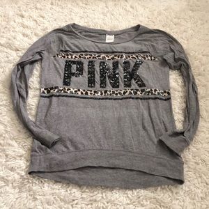 Long sleeve Pink Victoria’s Secret shirt
